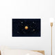 Solar System Wall Decal Design 1