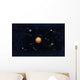 Solar System Wall Decal Design 1
