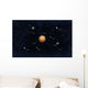 Solar System Wall Decal Design 1