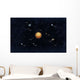 Solar System Wall Decal Design 1