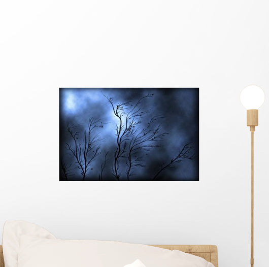 Illustration Severe Storm Wall Decal