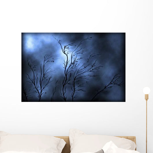 Illustration Severe Storm Wall Decal