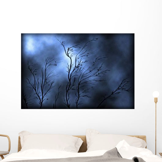 Illustration Severe Storm Wall Decal