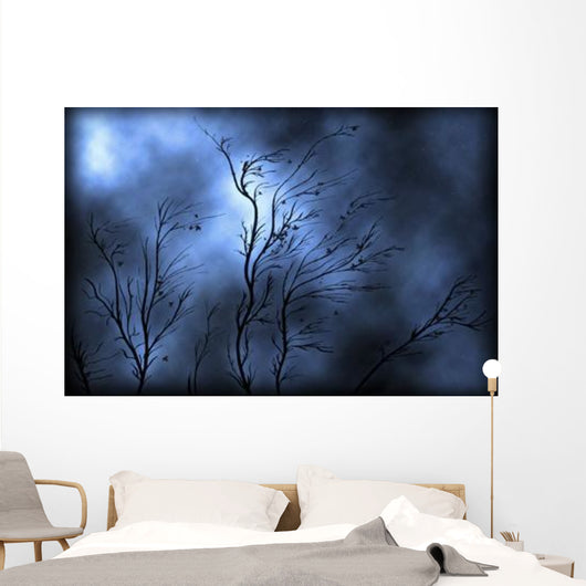 Illustration Severe Storm Wall Decal