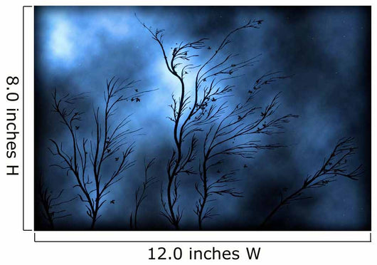 Illustration Severe Storm Wall Decal