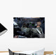 Airmen Work Mc-130h Combat Wall Decal