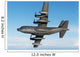 Mc-130p Combat Shadow Flight Wall Decal Design 3