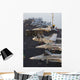 Aircraft Parked Flight Deck Wall Decal