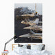 Aircraft Parked Flight Deck Wall Decal