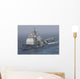 Sh-60j Seahawk Flies Uss Wall Decal