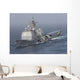 Sh-60j Seahawk Flies Uss Wall Decal