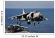 Italian Navy Av-8b Harrier Wall Decal Design 2