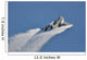 High-speed Fly past Italian Navy Wall Decal Design 1