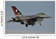 Italian Air Force F-16 Wall Decal Design 2