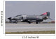 Turkish Air Force F-4e Wall Decal Design 4