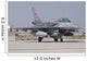 Turkish Air Force F-16c Wall Decal Design 12