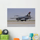 Turkish Air Force F-16c Wall Decal Design 7