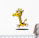 Cartoon Giraffe Wall Decal