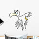 Cartoon Seagull Wall Decal
