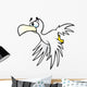 Cartoon Seagull Wall Decal