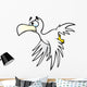 Cartoon Seagull Wall Decal