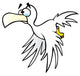 Cartoon Seagull Wall Decal