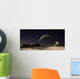 Futuristic Space Scene Inspired Wall Decal Design 2