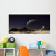 Futuristic Space Scene Inspired Wall Decal Design 2