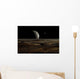 Planet and Its Moon Wall Decal