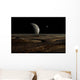 Planet and Its Moon Wall Decal