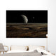 Planet and Its Moon Wall Decal