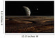 Planet and Its Moon Wall Decal