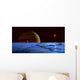 Jupiter and Its Moon Wall Decal