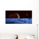 Jupiter and Its Moon Wall Decal