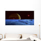 Jupiter and Its Moon Wall Decal
