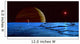Jupiter and Its Moon Wall Decal
