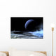 Astronaut Standing Edge Lake Wall Decal