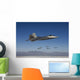 F-22 Raptors Fly Formation Wall Decal Design 3