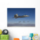 F-22 Raptors Fly Formation Wall Decal Design 3