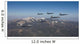 F-22 Raptors Fly Formation Wall Decal Design 2