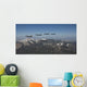 F-22 Raptors Fly Formation Wall Decal Design 1