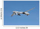 Mq-1 Predator Flies Training Wall Decal Design 3