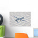 Mq-1 Predator Flies over Wall Decal Design 1