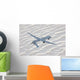 Mq-1 Predator Flies over Wall Decal Design 1
