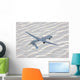 Mq-1 Predator Flies over Wall Decal Design 1
