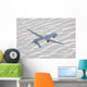 Mq-1 Predator Flies over Wall Decal Design 1