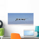 Mq-1 Predator Flies Training Wall Decal Design 1
