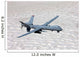 Mq-9 Reaper Flies Training Wall Decal Design 5