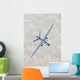 Mq-9 Reaper Flies Training Wall Decal