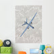 Mq-9 Reaper Flies Training Wall Decal